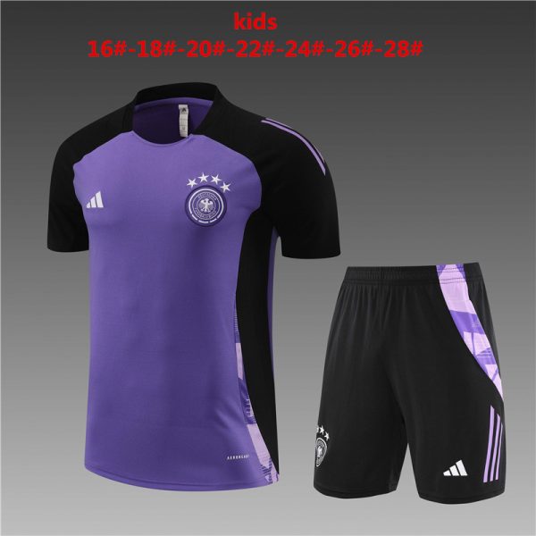 24/25 Germany purple Kid Training Kits - Image 2