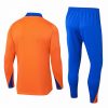 24/25 Netherlands orange half zip Tracksuit - Image 9
