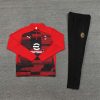 24/25 Ac Milan red half zip Tracksuit - Image 8