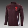 24/25 Bayern Munchen Red brown Jacket Sets - Image 7