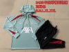 24/25 Liverpool hooded half zip tracksuit Bean green - Image 3