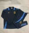 24/25 Argentina dark grey half zip Tracksuit - Image 2
