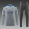24/25 Tottenham Light gray half zip Tracksuit - Image 6