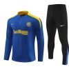24/25 Inter Milan Color Blue half zip Tracksuit - Image 7