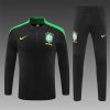 24/25 Brazil black half zip tracksuit - Image 8
