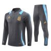 24/25 Argentina dark grey half zip Tracksuit - Image 4