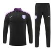 24/25 England black half zip Tracksuit - Image 9