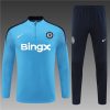 24/25 Chelsea light blue half zip Tracksuit New advertising - Image 16