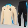 24/25 Argentina khaki half zip Tracksuit - Image 11
