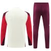 24/25 Bayern Munchen white half zip Tracksuit - Image 3