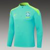 24/25 Brazil light green half zip tracksuit - Image 9