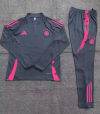 24/25 Germany dark grey kid half zip Tracksuit - Image 3
