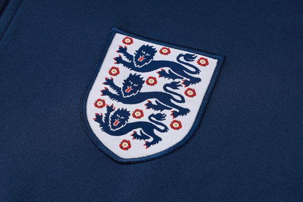 24/25 England royal blue half zip Tracksuit - Image 35