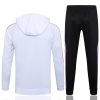 24/25 Germany white half zip Hooded Jacket - Image 7