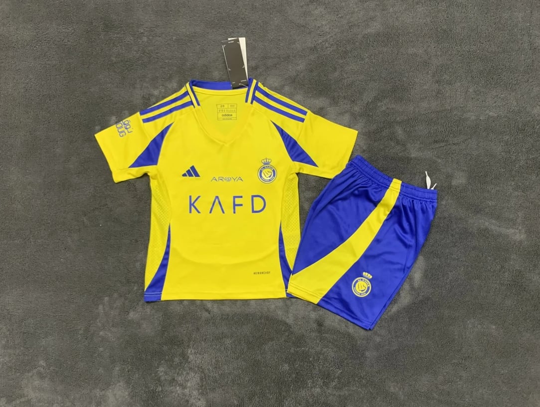 Kids kits 24/25 Al-Nassr Home - Image 1