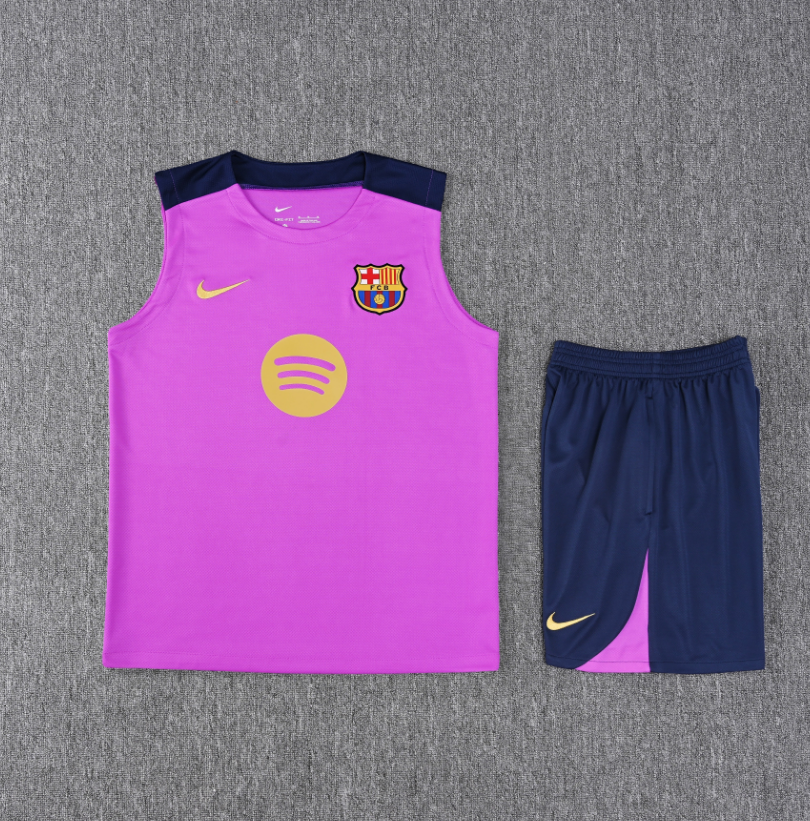 25/26 Barcelona training vest kits - Image 1