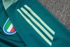 24/25 Italy half zip Tracksuit deep green - Image 34