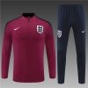 24/25 England red half zip Tracksuit - Image 5