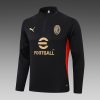 24/25 Ac Milan black half zip Tracksuit - Image 7