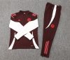 24/25 Bayern Munchen dark purple half zip Tracksuit - Image 38