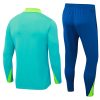 24/25 Brazil light green half zip tracksuit - Image 12