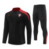 24/25 Portugal Black half zip Tracksuit - Image 2