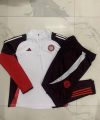 24/25 Bayern Munchen white half zip Tracksuit - Image 2