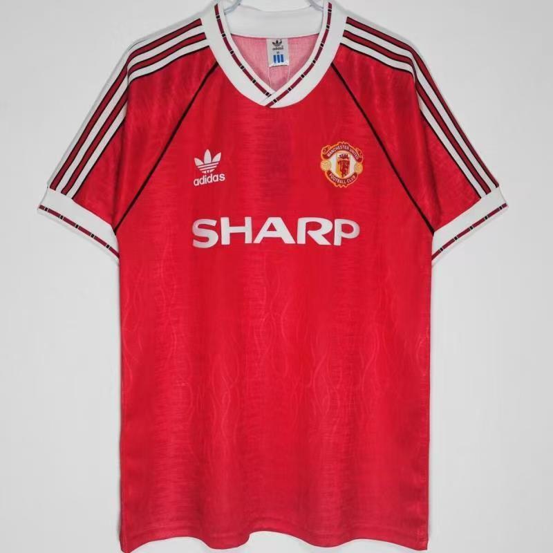 Retro 91/92 Manchester United home - Image 1