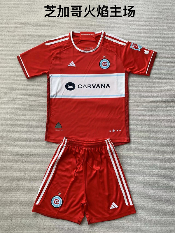 Kids kits 24/25 Chicago Fire home - Image 1