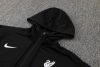 24/25 Liverpool hooded jacket sets black - Image 18