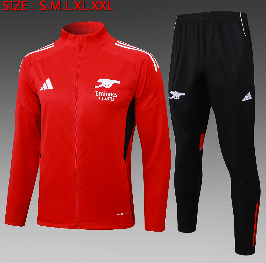 25/26 Arsenal Red Jackets sets - Image 1