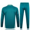 24/25 Italy half zip Tracksuit deep green - Image 11