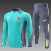 24/25 Ajax green half zip Tracksuit - Image 5