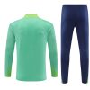 24/25 Brazil green half zip tracksuit - Image 4