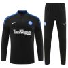 24/25 Inter Milan black half zip Tracksuit - Image 2