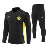 24/25 Dortmund black half zip Tracksuit - Image 3