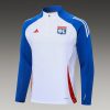 24/25 Lyon white half zip Tracksuit - Image 9