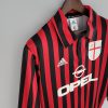 Retro 99/00 AC Milan Home Long Sleeve - Image 5
