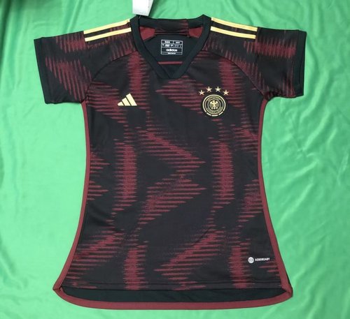 Fans Version 2022 Germany Away World Cup Woman Soccer jersey Fans Version 2022 Germany Away World Cup Woman Soccer jersey - Image 1
