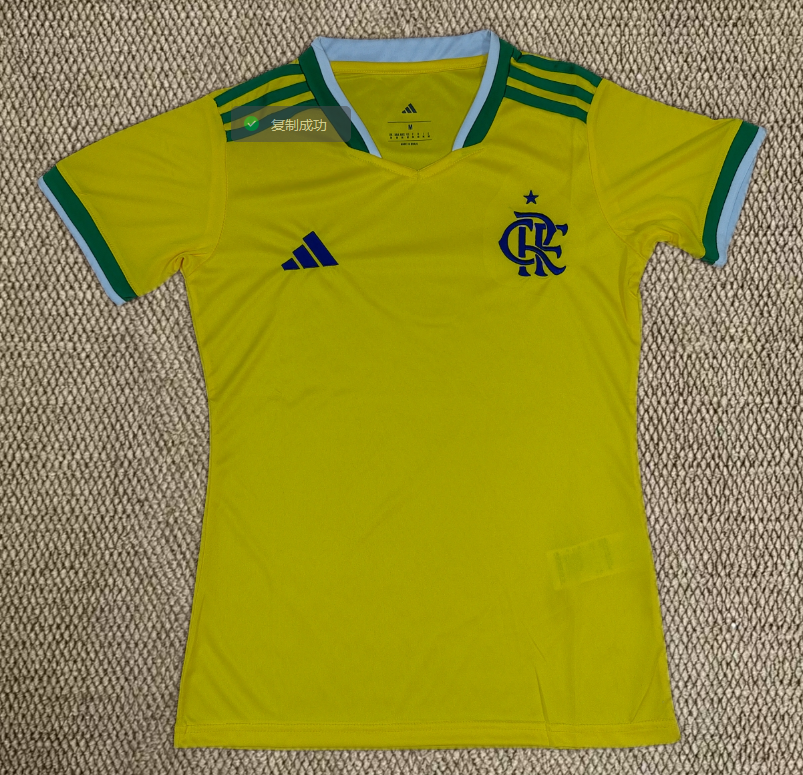 Fans Version 26/27 Flamengo yellow women Fans Version 26/27 Flamengo yellow women - Image 1