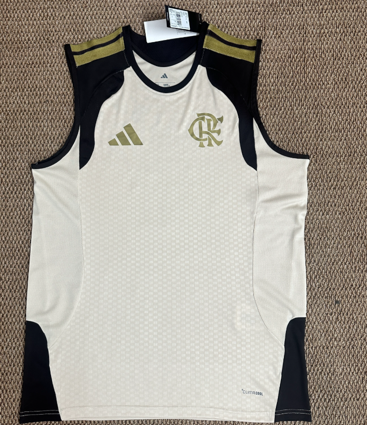 26/27 Flamengo Off-white Training uniform vest 26/27 Flamengo Off-white Training uniform vest - Image 1