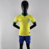 2022 kids Brazil World Cup home