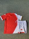 Fans Version 23∕24 Monaco Home Kids Soccer Jerseys - Image 2