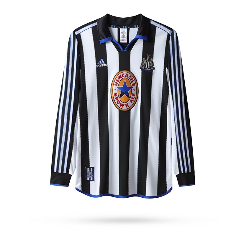 Retro 99/01 Newcastle United home long sleeve Retro 99/01 Newcastle United home long sleeve - Image 1
