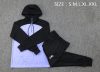 23/24 Liverpool hooded half zip tracksuit light purple - Image 10