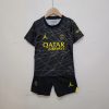 23/24 Kids PSG Fourth Away Jerseys Football Shirt