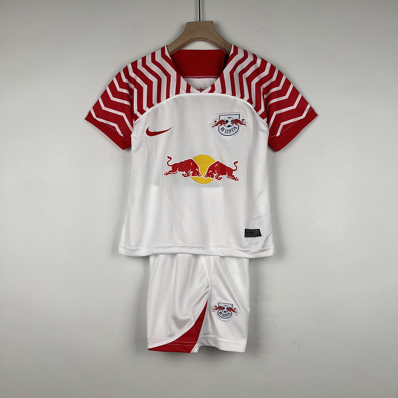 23/24 Kids RB Leipzig Home Soccer Jerseys Football Shirt 23/24 Kids RB Leipzig Home Soccer Jerseys Football Shirt - Image 1