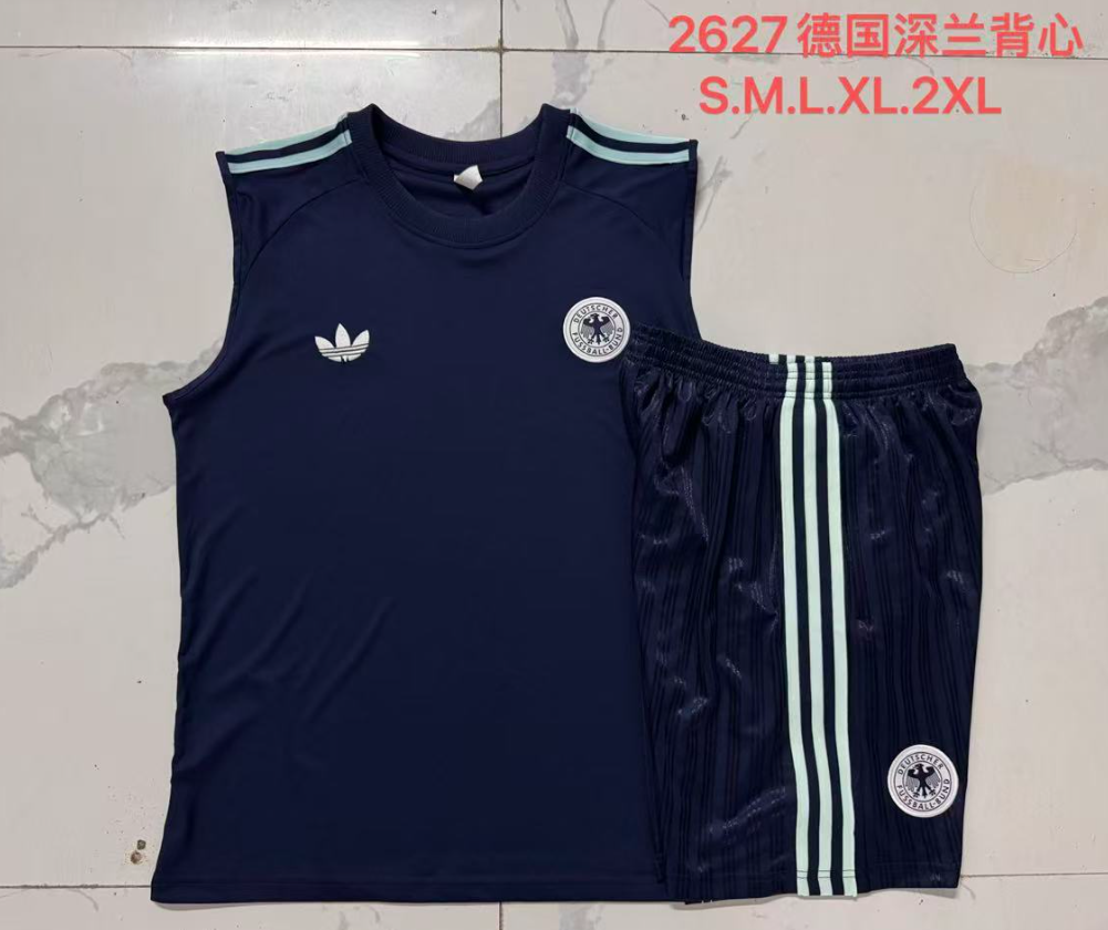 26/27 Vest Germany Deep Blue suit 26/27 Vest Germany Deep Blue suit - Image 1