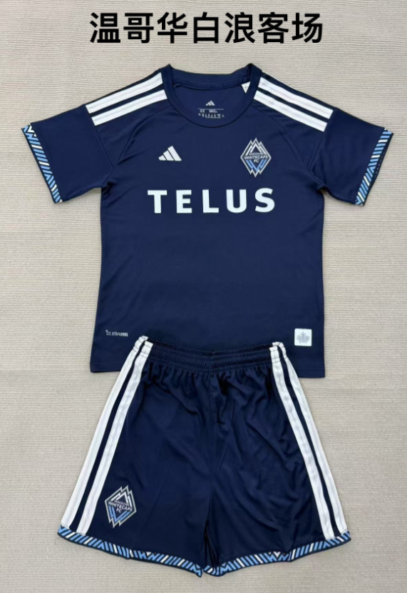 kids Kits 26/27 Vancouver Whitecaps away kids Kits 26/27 Vancouver Whitecaps away - Image 1