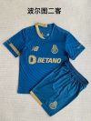 Fans Version 23/24 Porto Third Adults And Kids Soccer Jersey Football Shirt